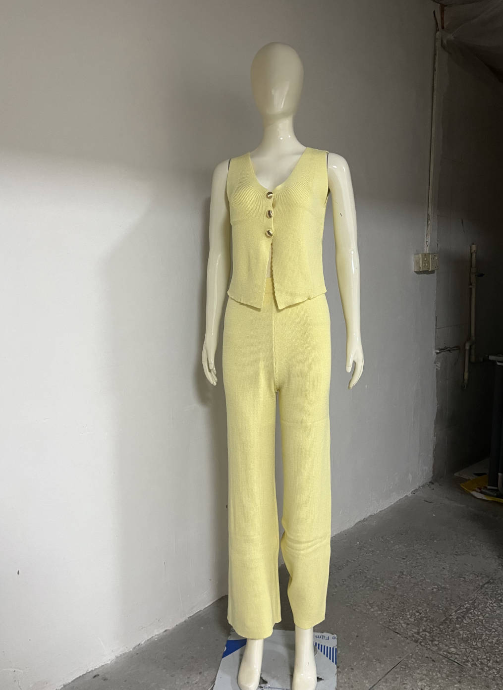Beach Bohemian Straight-Leg Wide-Leg Pants Set